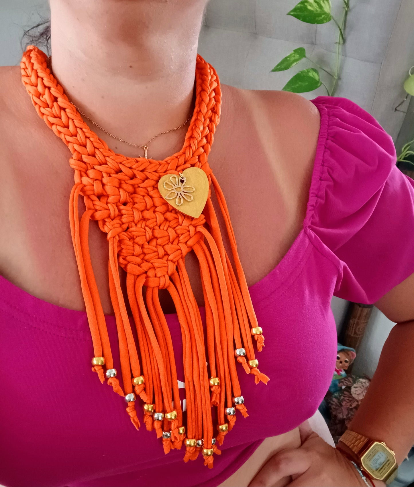 Pumpkin' Necklace
