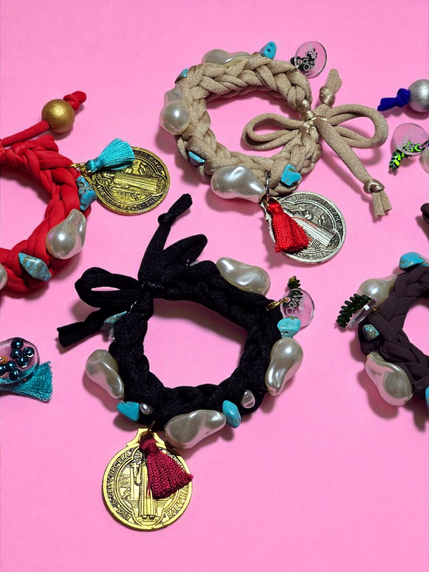 Saints Christmas Bracelets