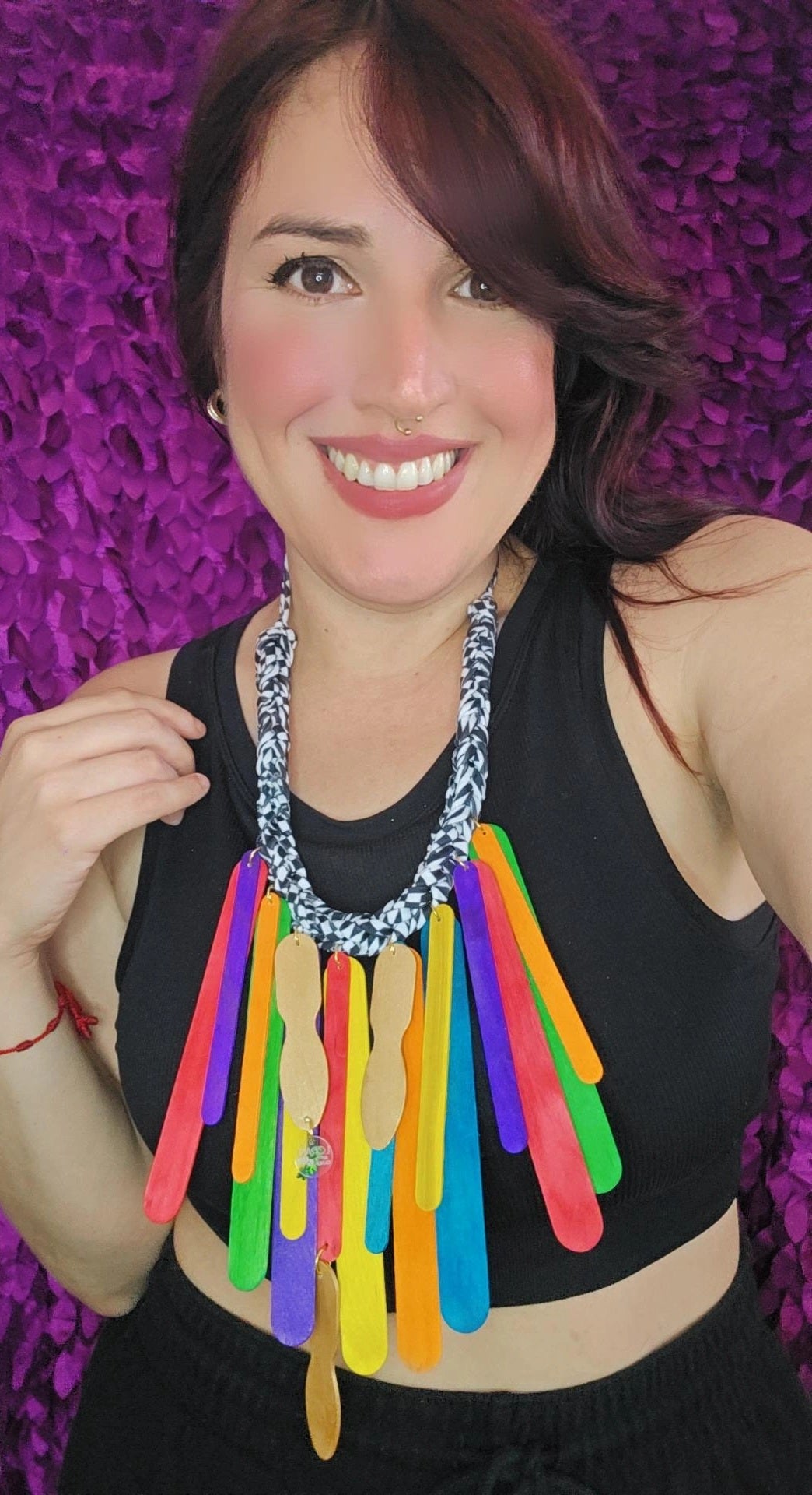 Popsicle Happy Necklace
