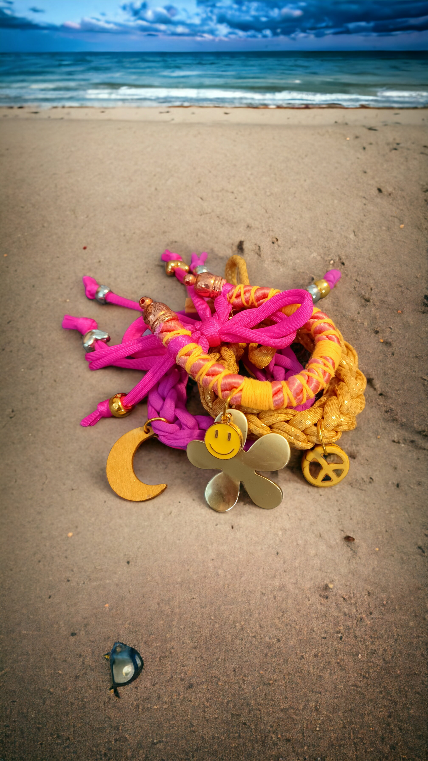 Pinky Orange Bracelets