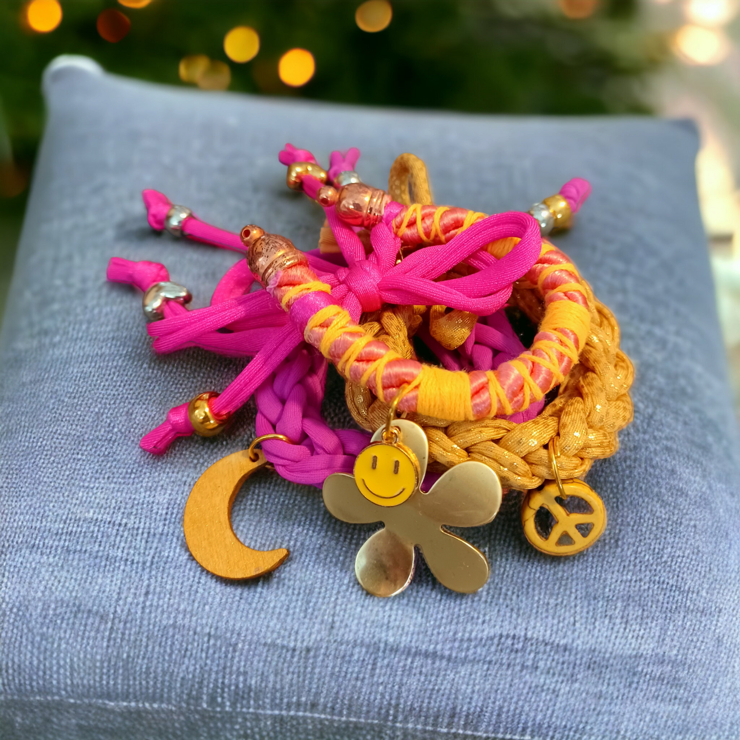 Pinky Orange Bracelets