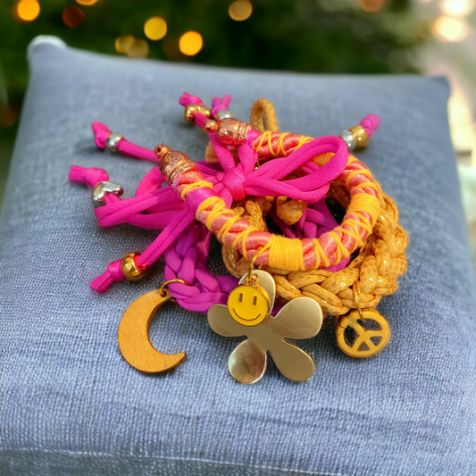 Pinky Orange Bracelets