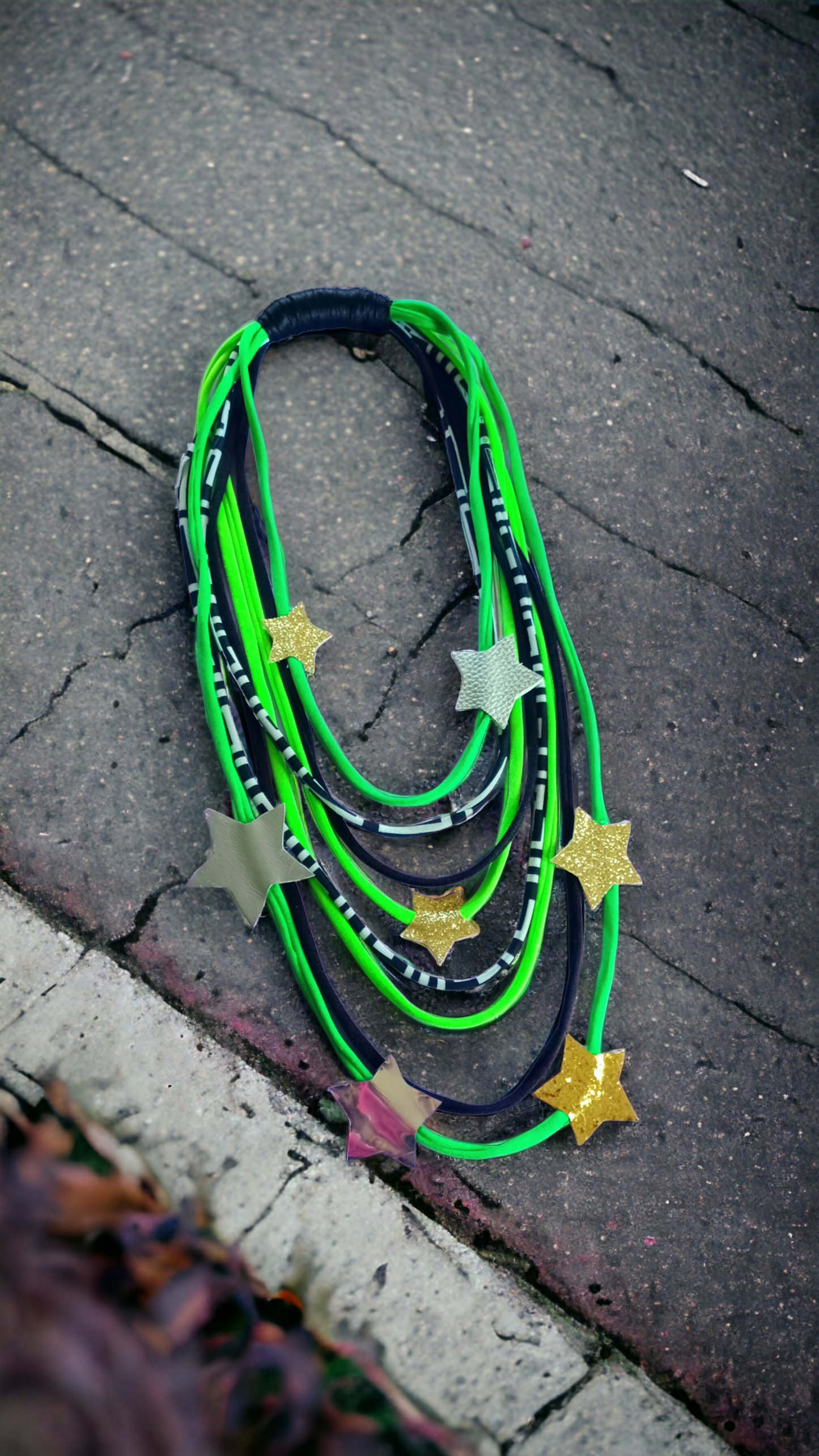 Verdes Layers Stars Necklace