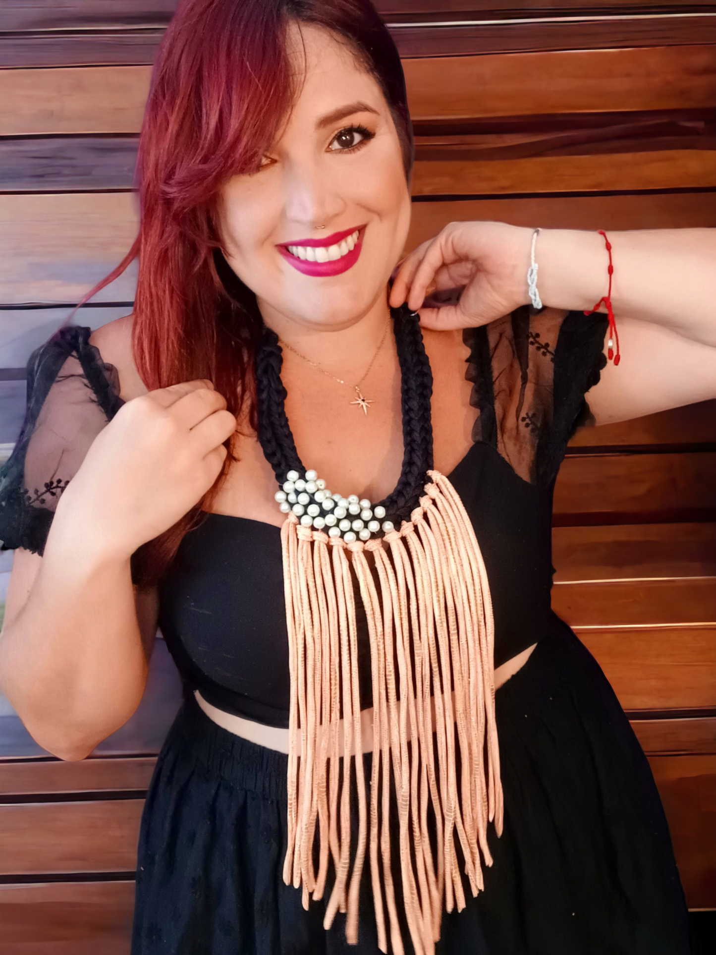 Pearls and Gold Necklace
