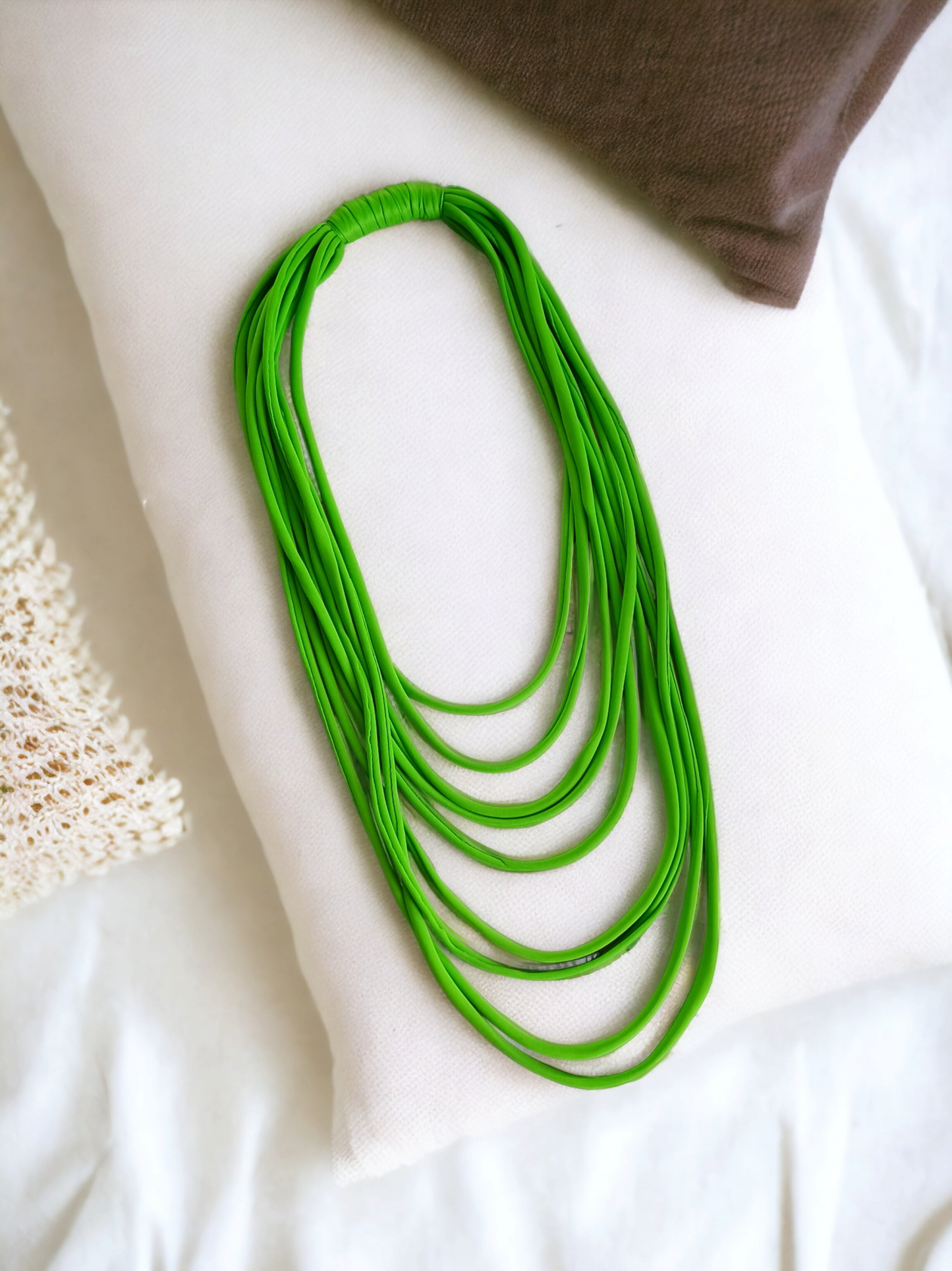 Green Layers Necklace