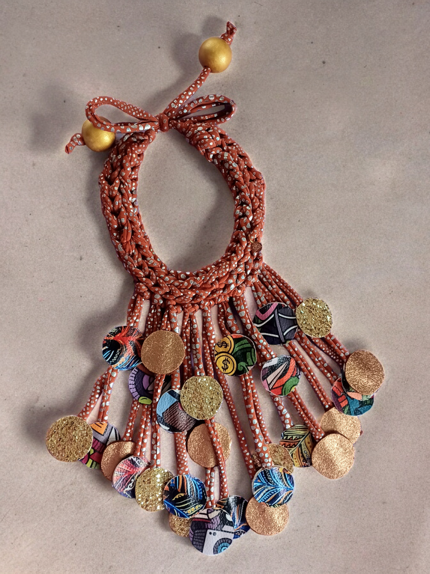 Brown Boho Necklace