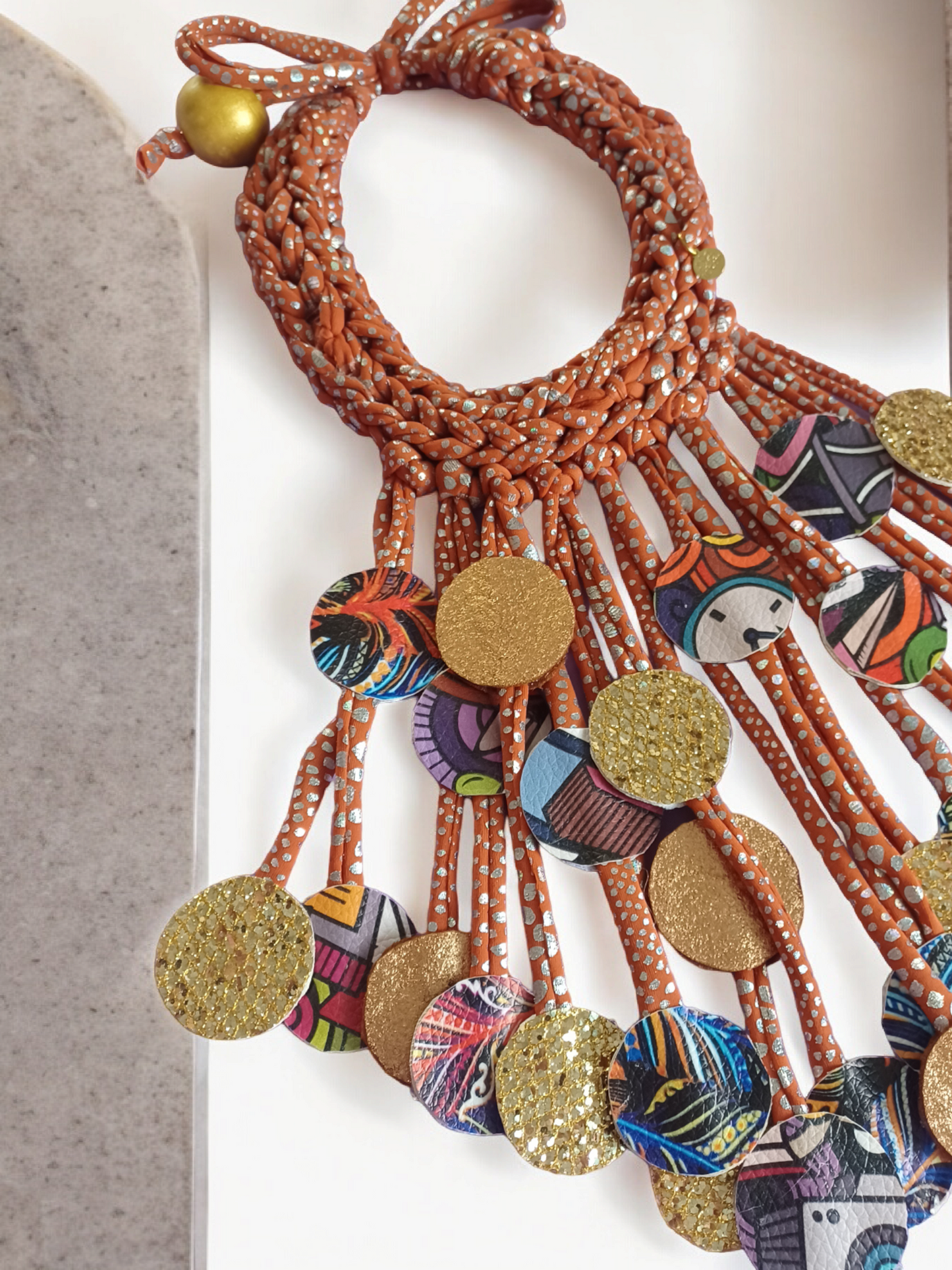 Brown Boho Necklace