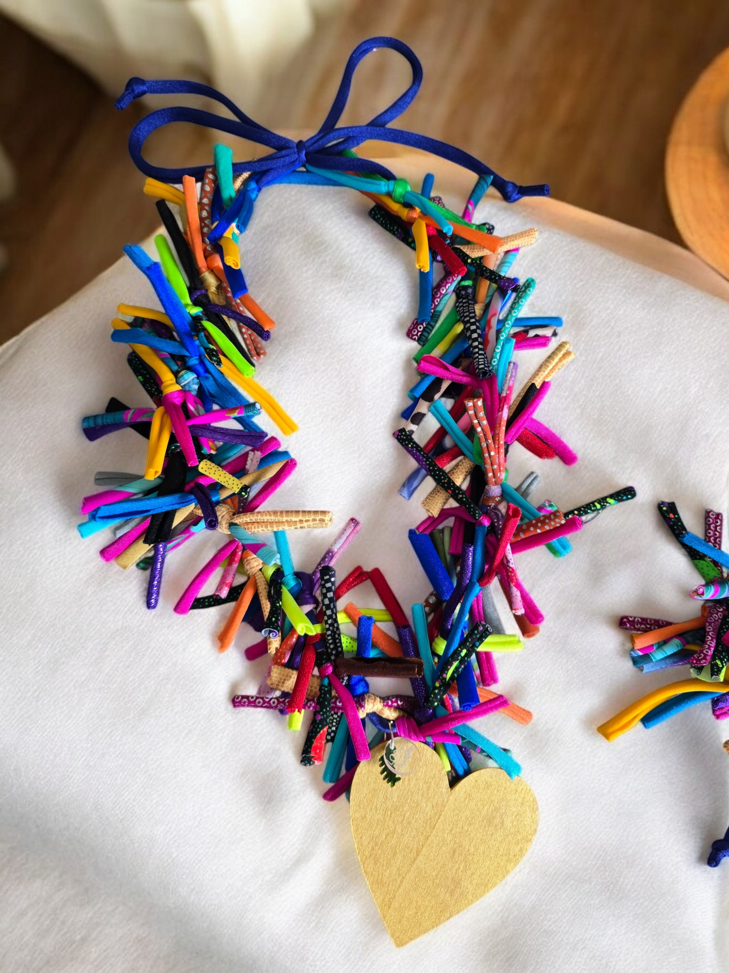 Multi knots heart necklace