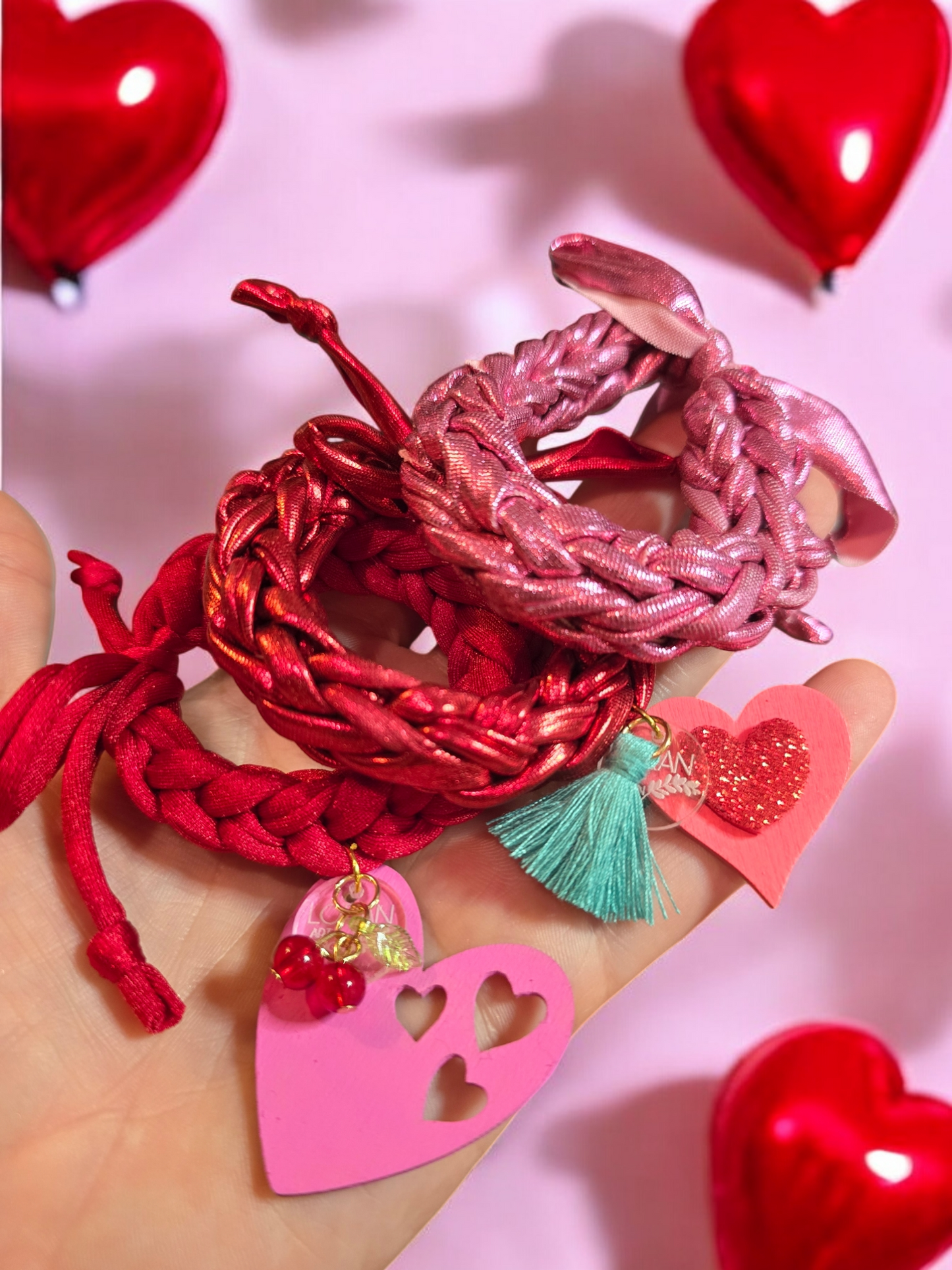 Valentine's love bracelet set