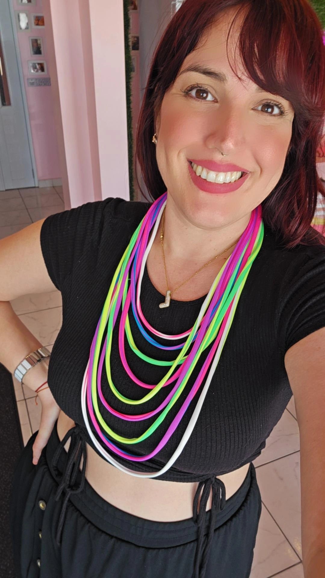 Rainbow layers Necklace