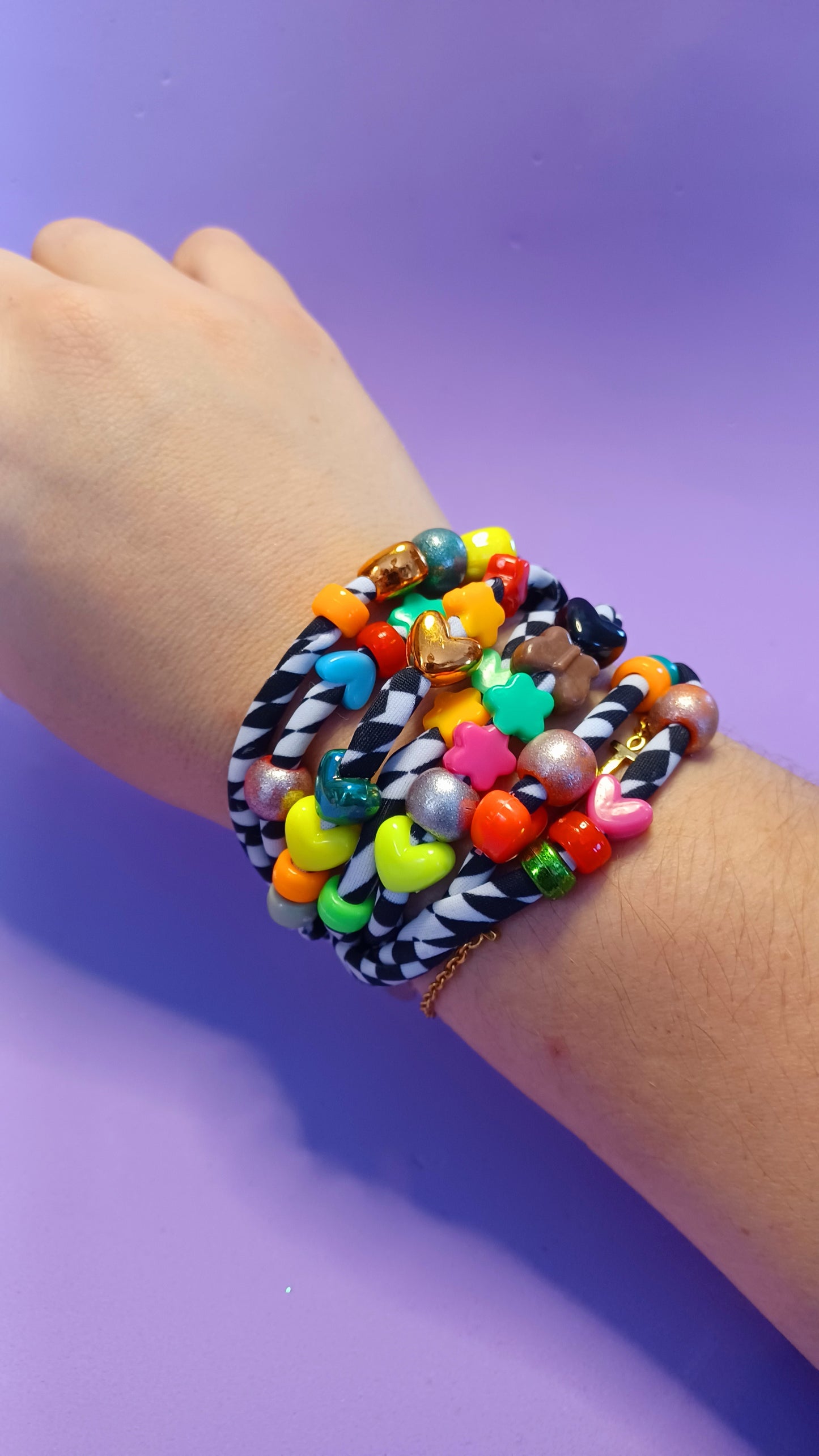 Black and white candy Bracelet