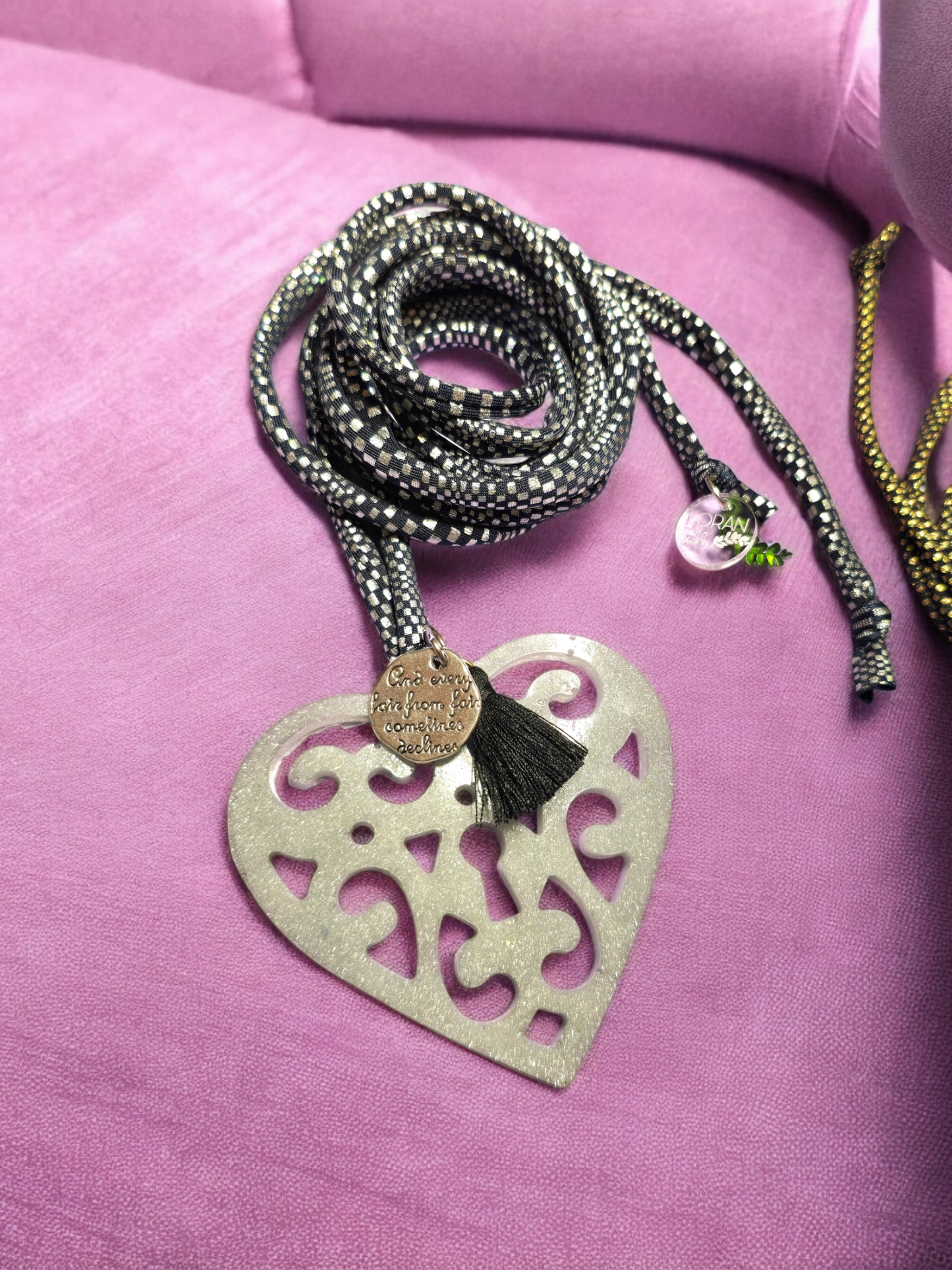 Boho silver flowers chokers