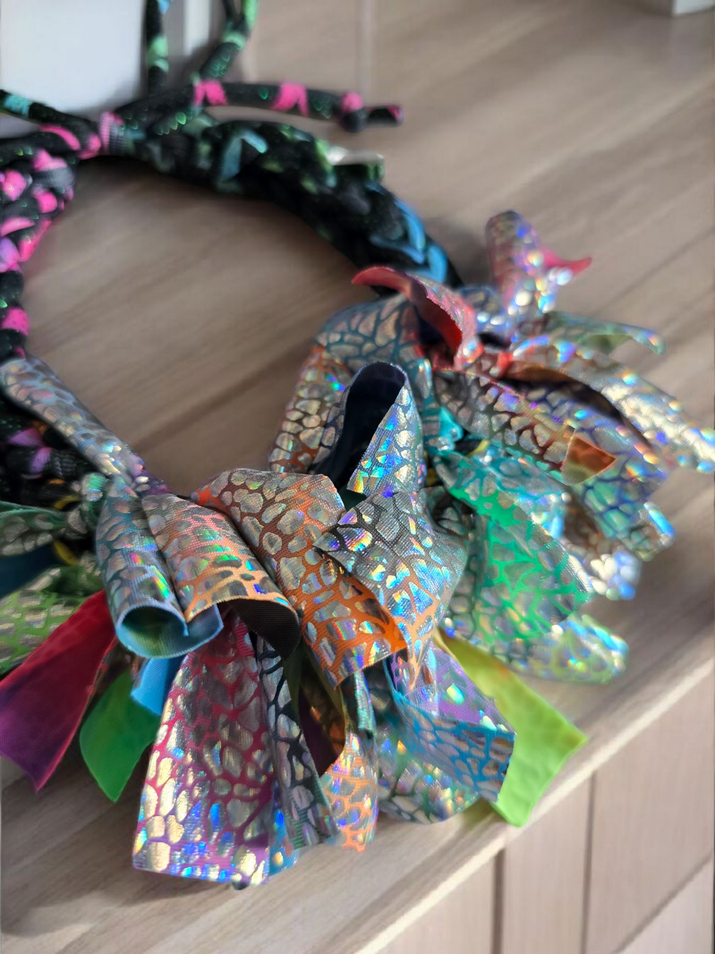 Rainbow colors necklace