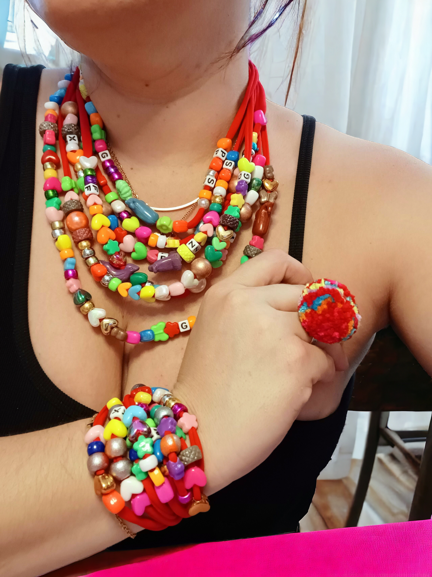 Red Candy Necklace