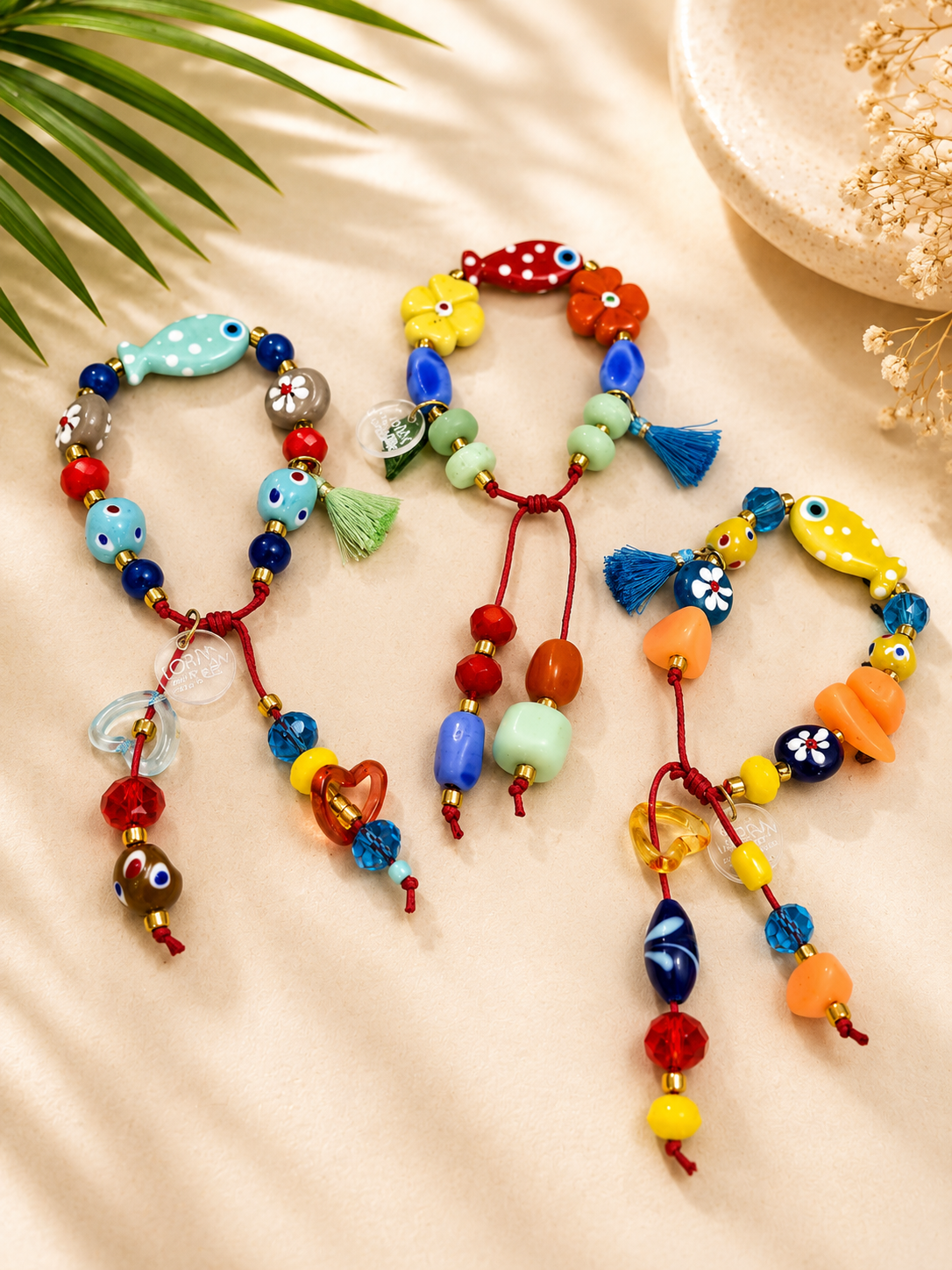 Fish Lampwork Bracelets