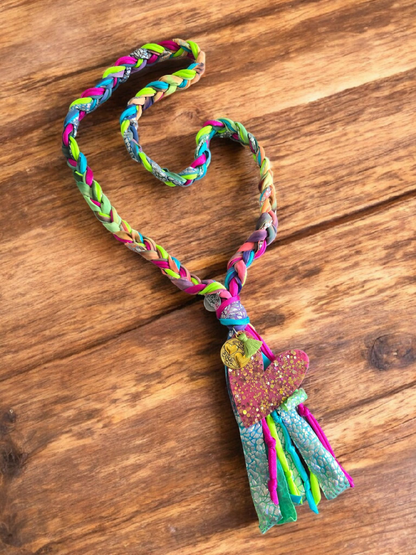 Rainbow bride 2 ways necklace
