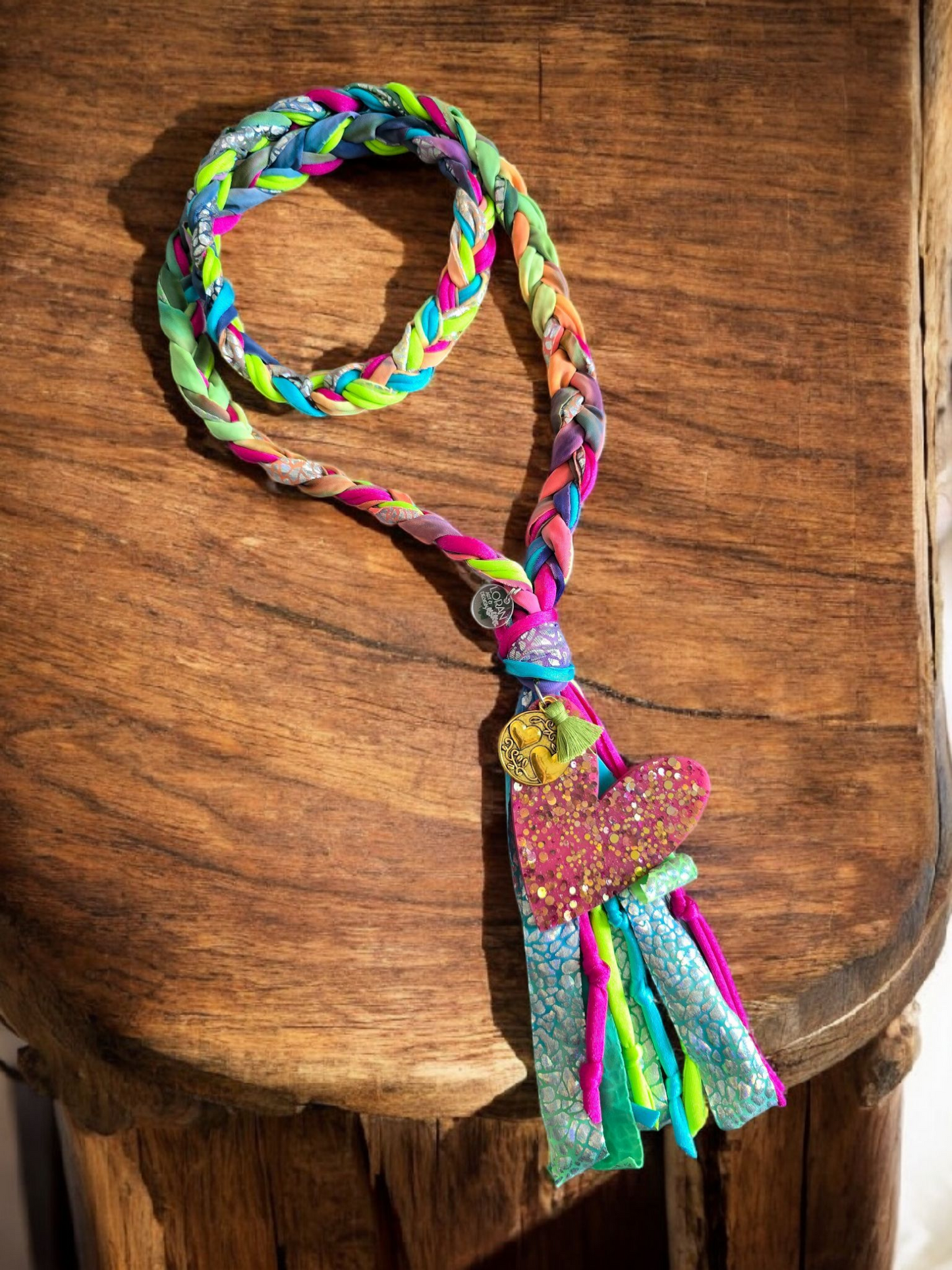 Rainbow bride 2 ways necklace