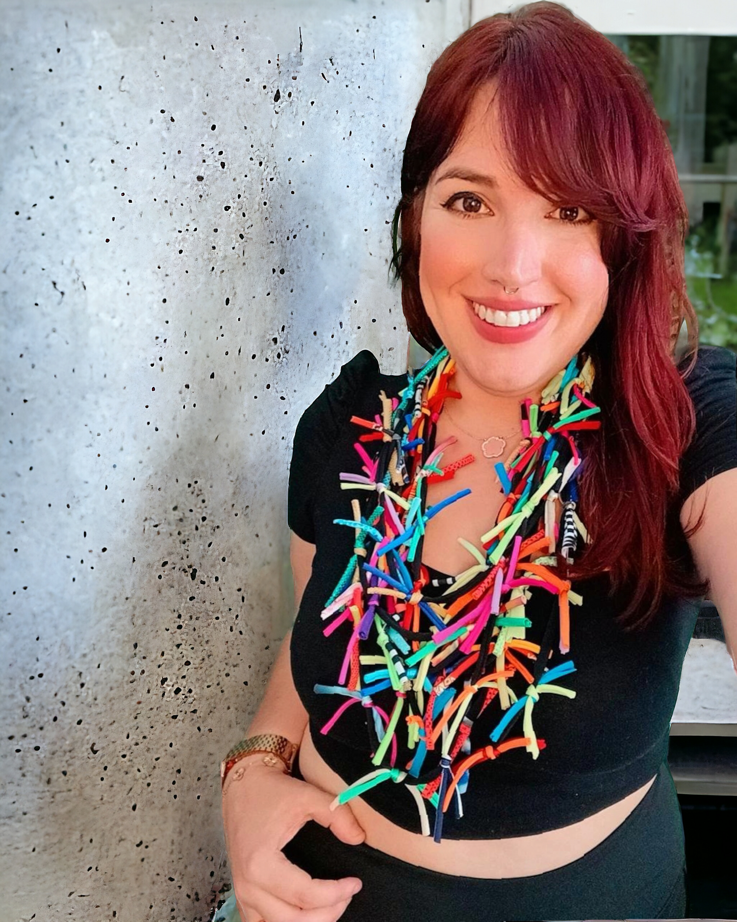 Multi colors (long) Coral Necklace