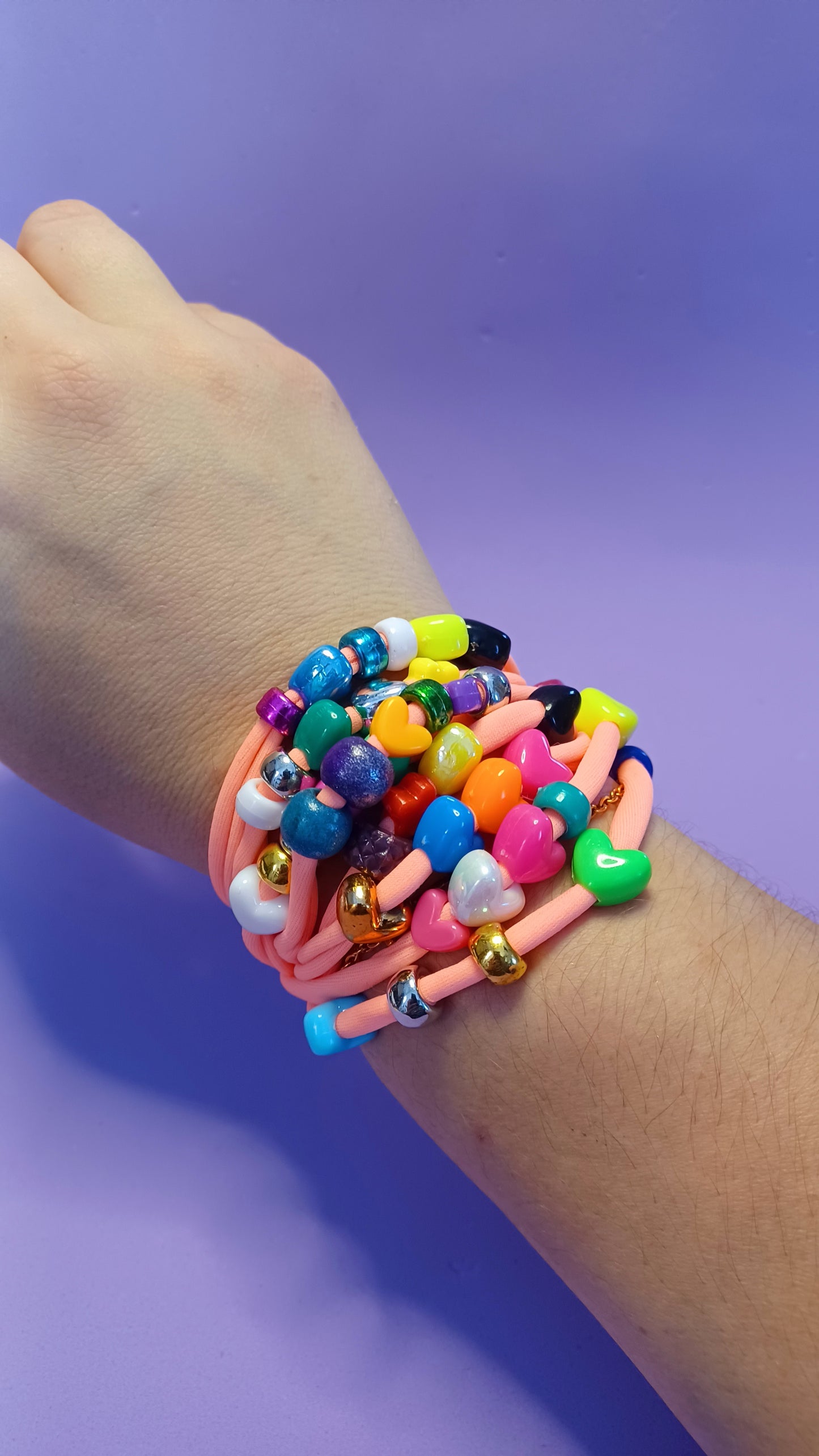 Peach Candy Bracelet