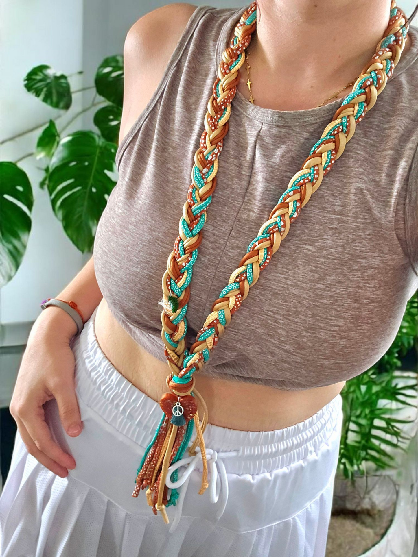 Boho bride 2 ways necklace