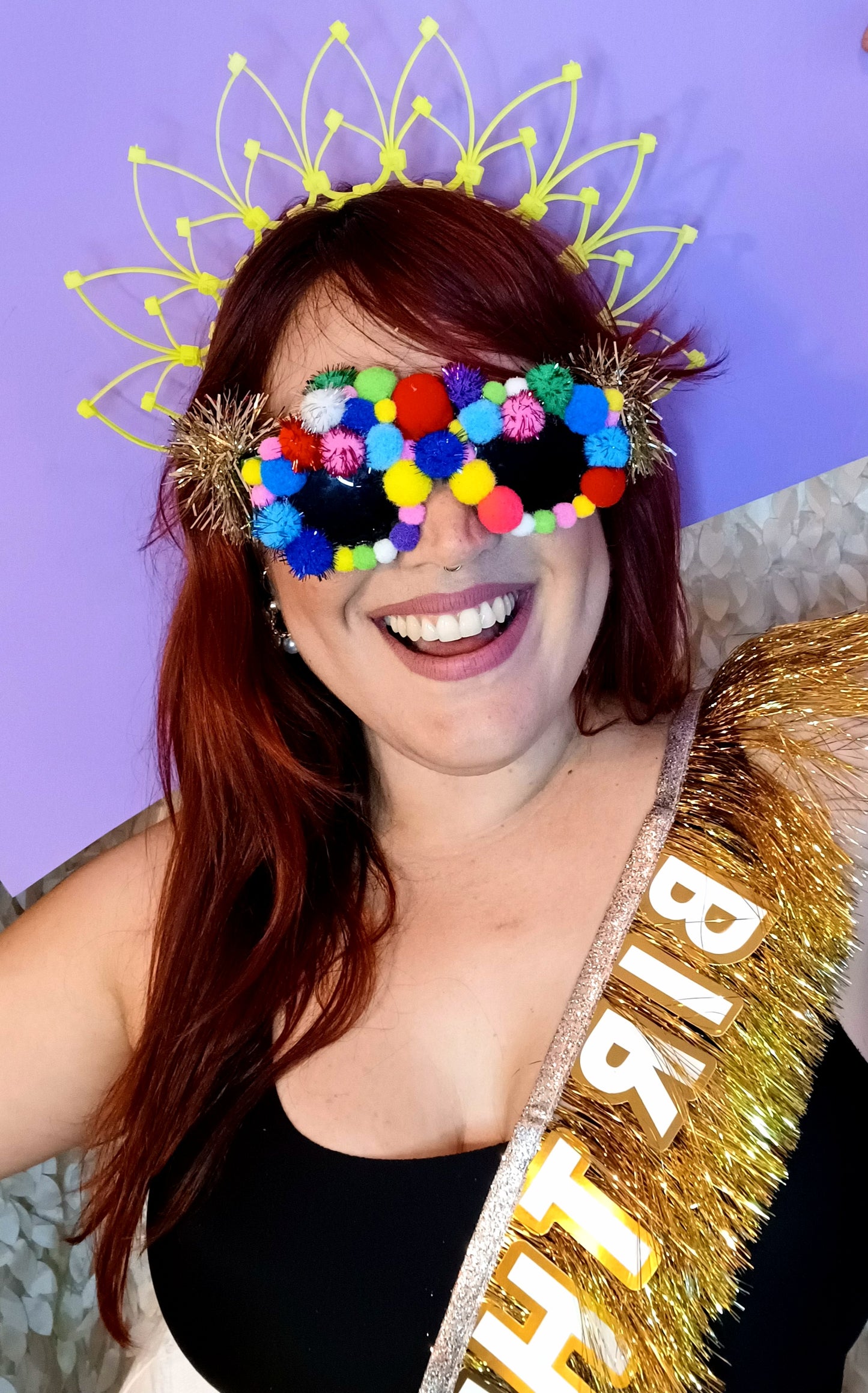 Happy Pompoms glasses