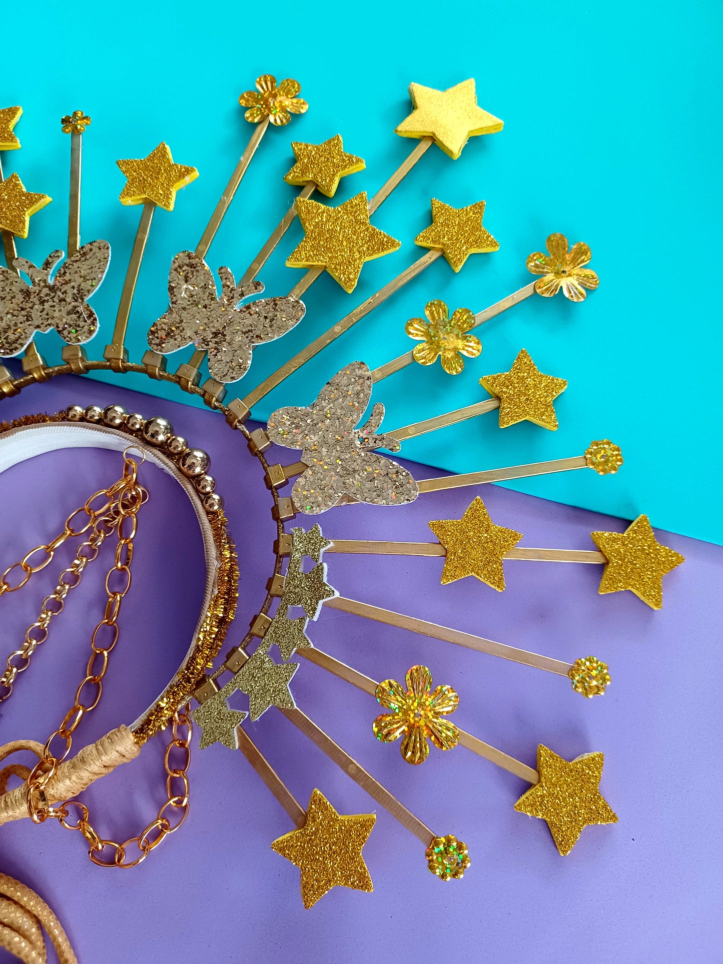 Butterflies & Stars Crown