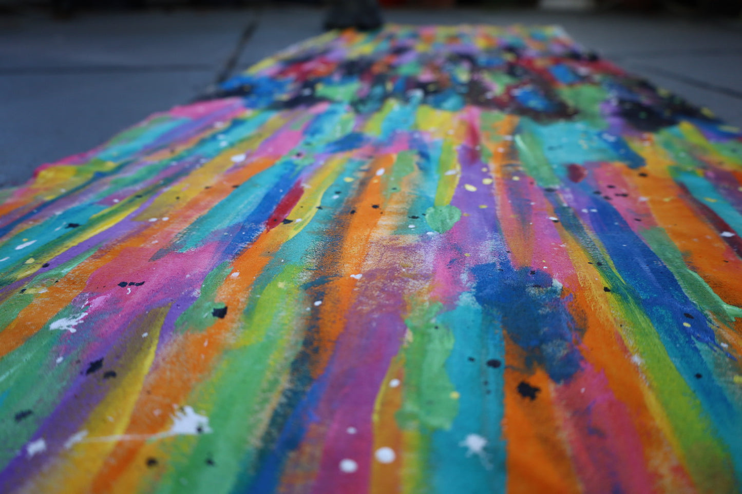 Paint and Crop Shirt