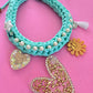 Mint boho Necklace
