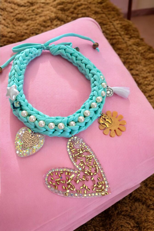 Mint boho Necklace