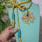 Boho Pearls Flower Choker
