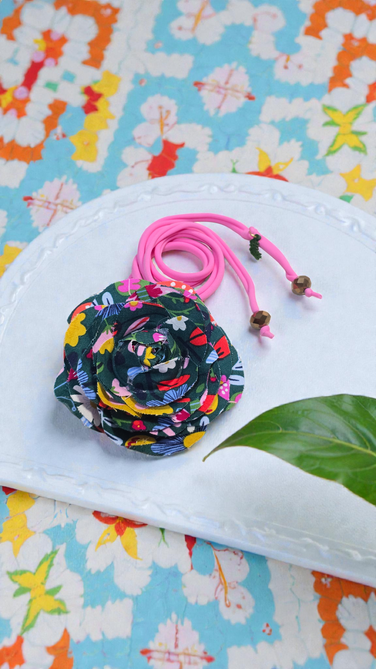 Girly Forest Choker Necklace