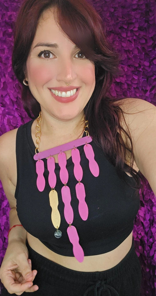 Popsicle Pink Necklace