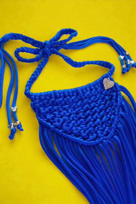 Boho Royal Blue Necklace