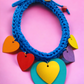 Colorful Hearts Necklace