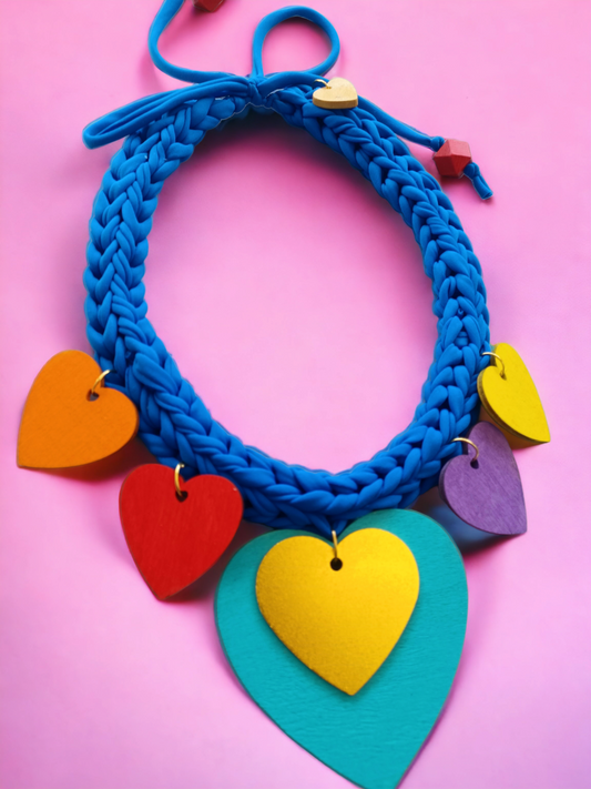 Colorful Hearts Necklace