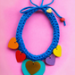 Colorful Hearts Necklace