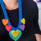 Colorful Hearts Necklace