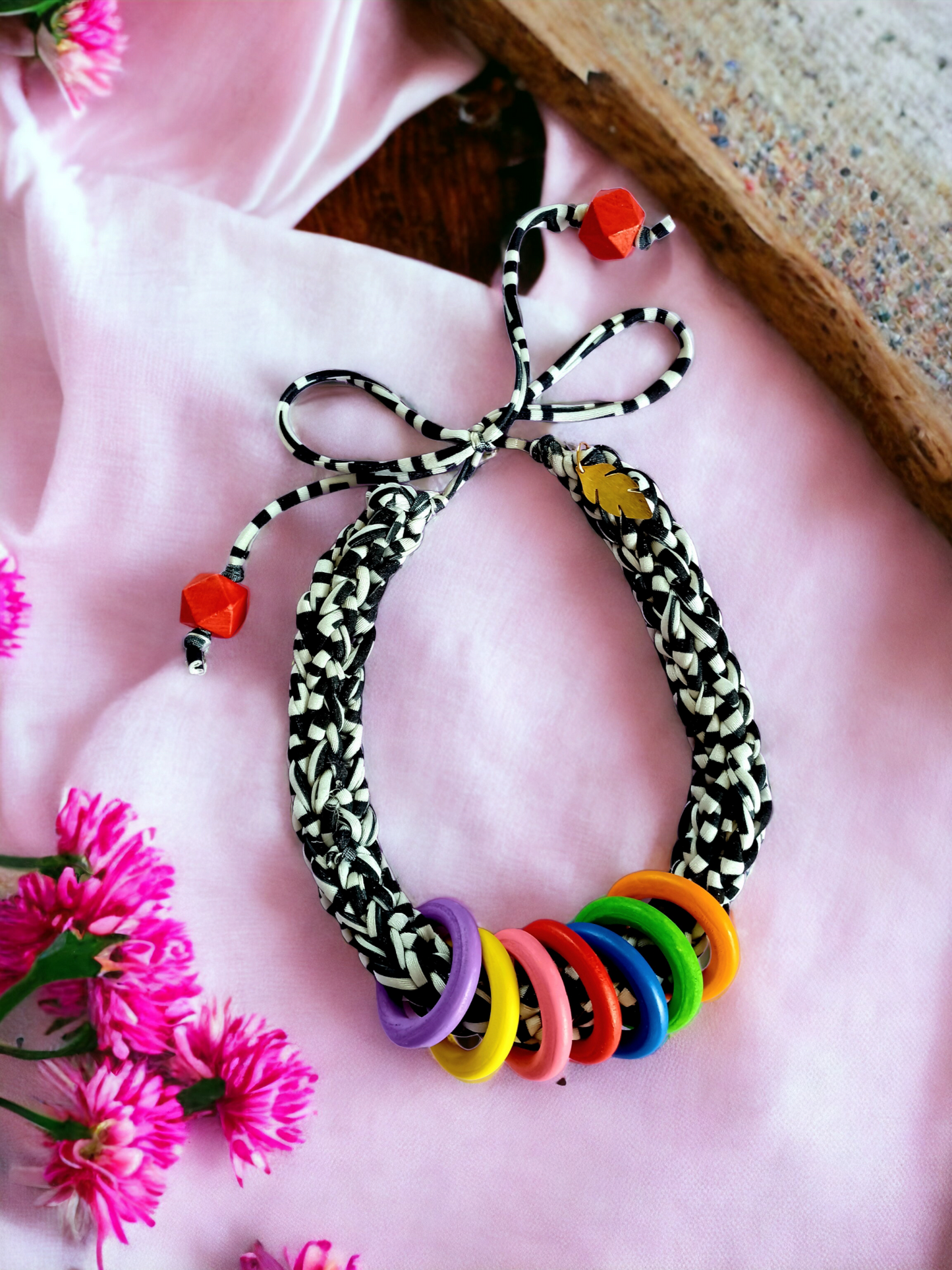 Color Hoops Necklace