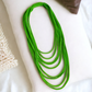 Green Layers Necklace
