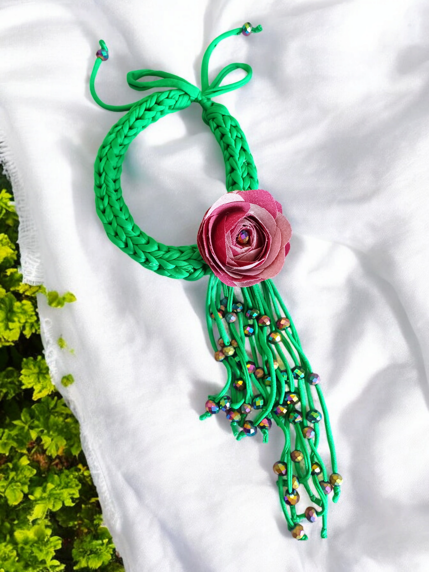 Floresita rosa Necklace