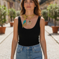 Boho Pearls Flower Choker