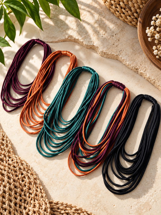 Fall Short Layers Necklaces