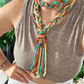 Boho bride 2 ways necklace