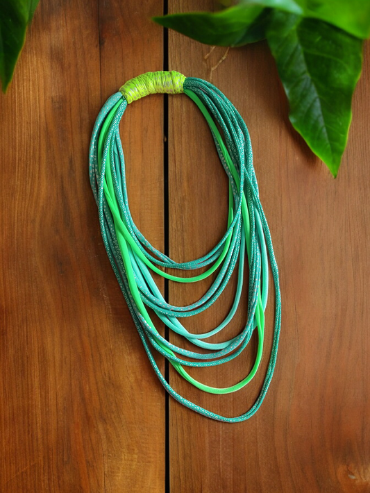 Teal colors Necklace