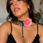 Garden Pink Choker Necklace