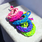 Rainbow bracelets set