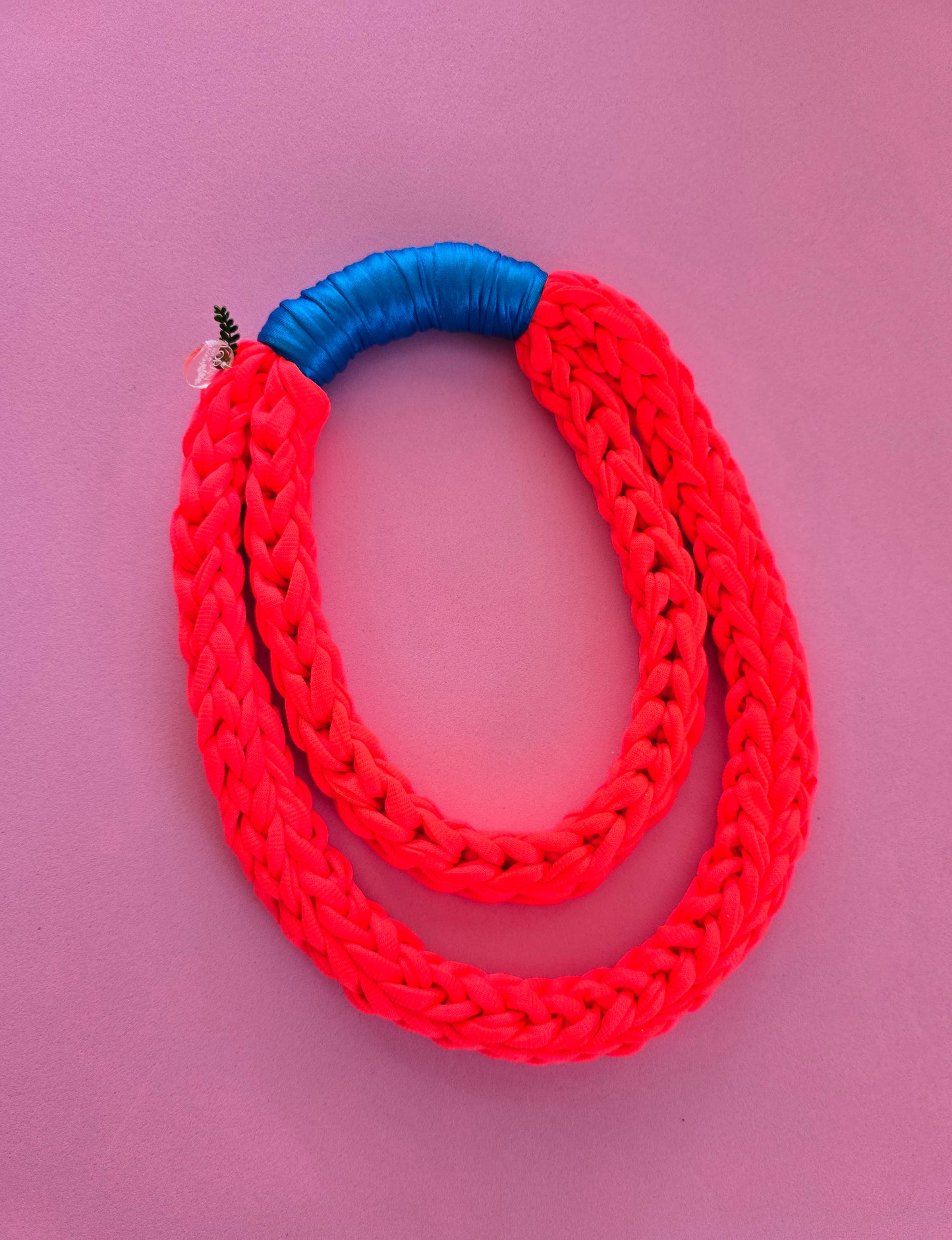 Chunky Knitted Necklace