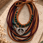 Fall Peace Choker Necklace