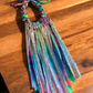 Rainbow fringes necklace