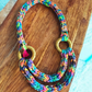 Rainbow love necklace